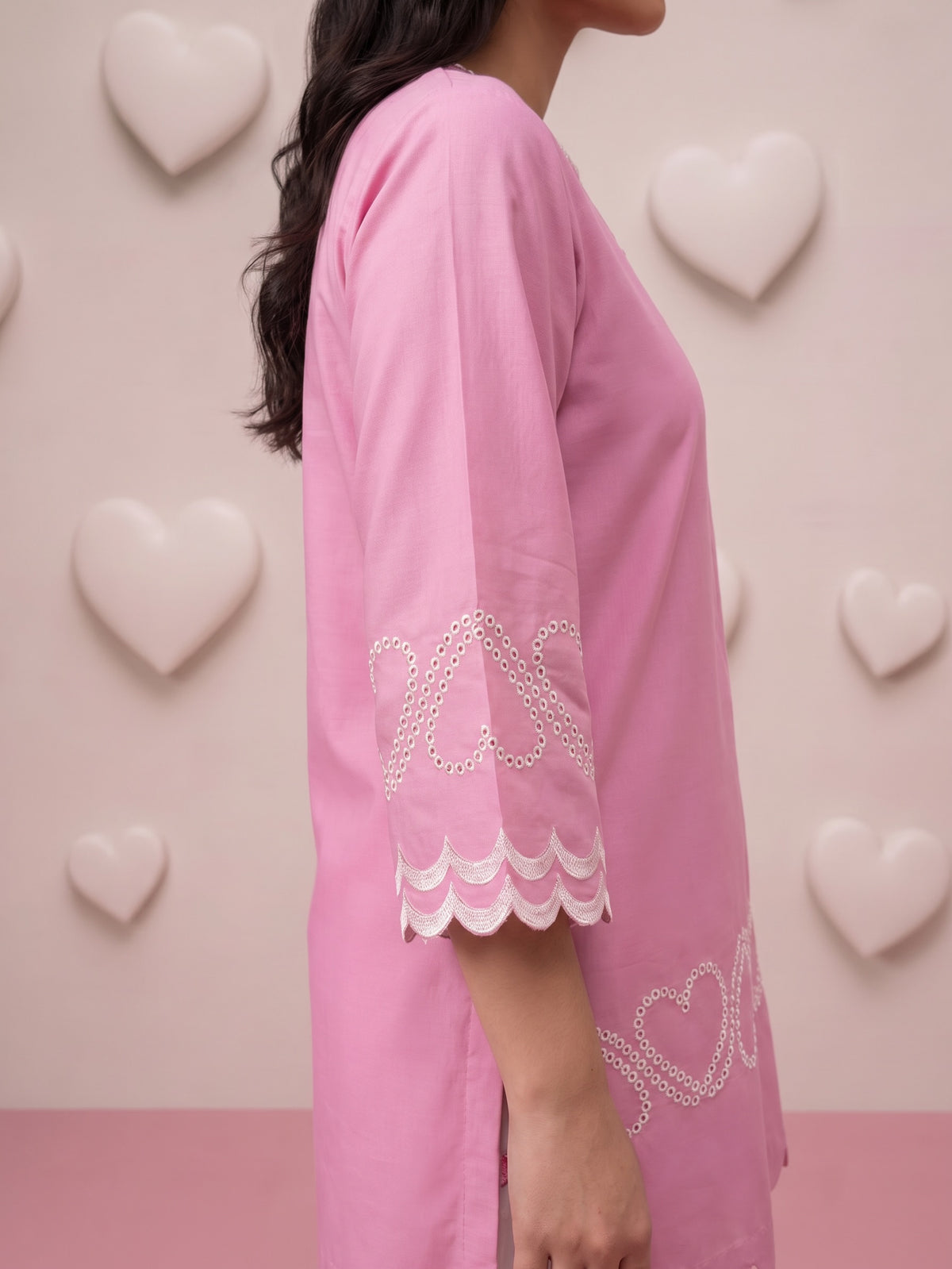 THE PINK HEART DRESS