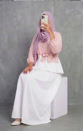 4 BOW SHIRT SKIRT