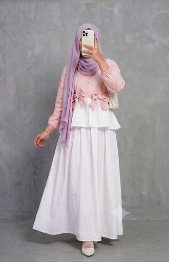 4 BOW SHIRT SKIRT